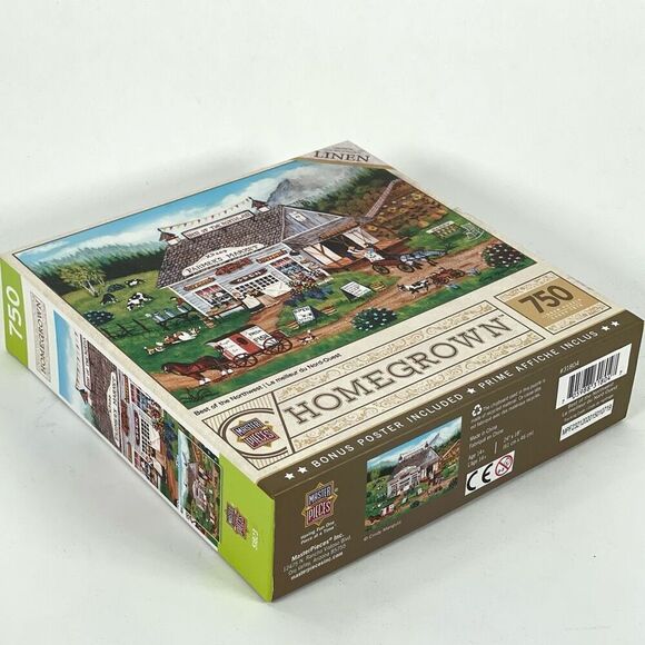 NEW! Homegrown Puzzle "BEST OF THE NORTHWEST" 750 Piece Jigsaw Puzzle - Picture 2 of 3